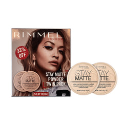 Rimmel Stay Matte Powder X2 - 005 Silky Beige