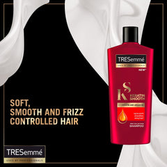 Tresemme Shampoo Keratin Smooth & Straight - 360Ml