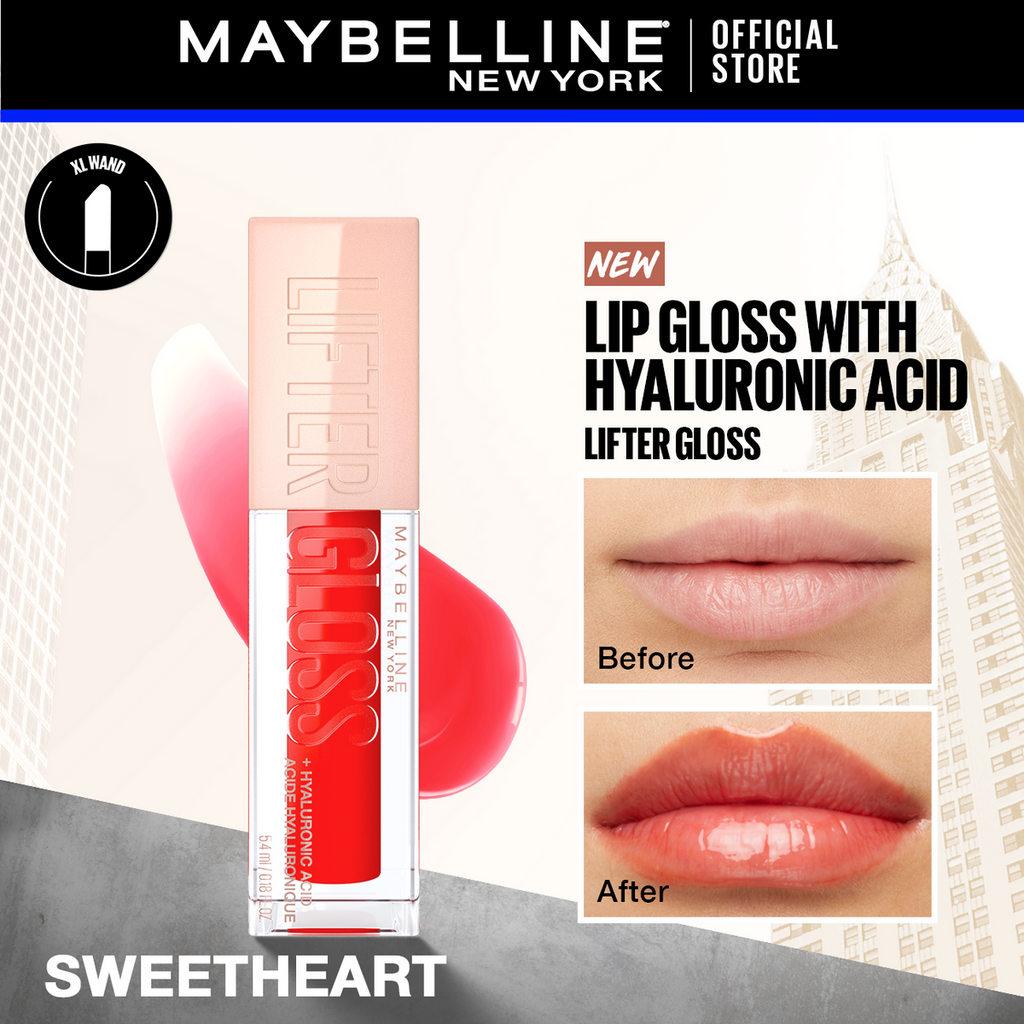 Maybelline Lifter Shine Lip Gloss with Hyaluronic Acid