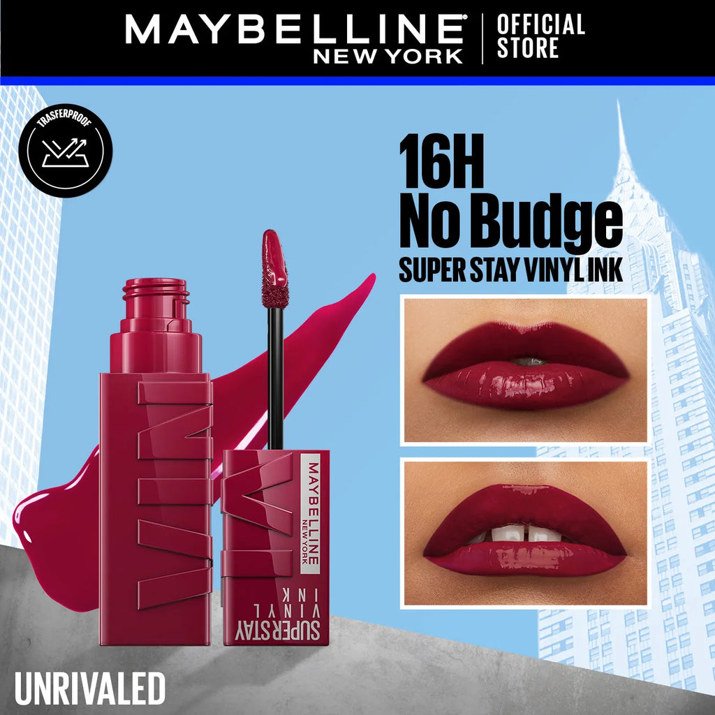 Maybelline NY Super Stay Vinyl Ink Longwear Liquid Lipcolor
