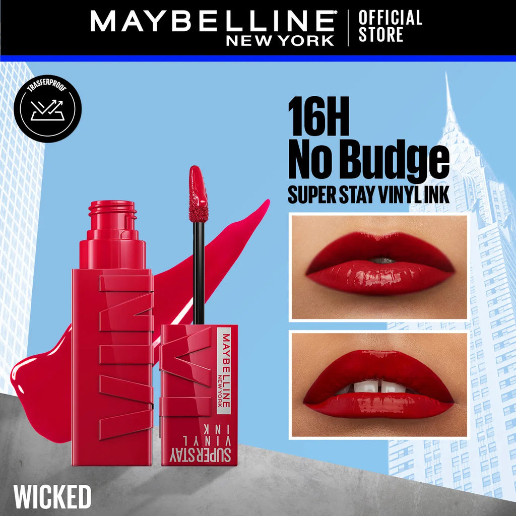 Maybelline NY Super Stay Vinyl Ink Longwear Liquid Lipcolor
