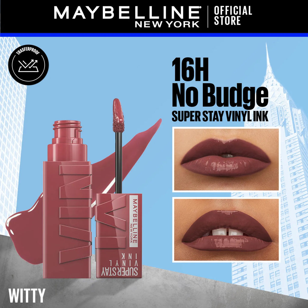 Maybelline NY Super Stay Vinyl Ink Longwear Liquid Lipcolor