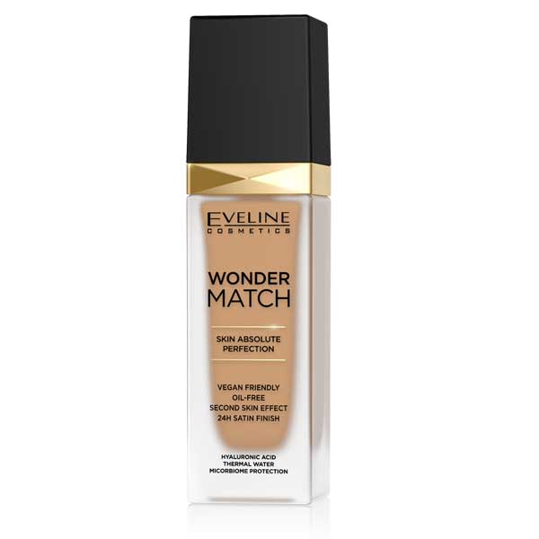 Eveline Wonder Match Foundation 40 Sand - 30ml
