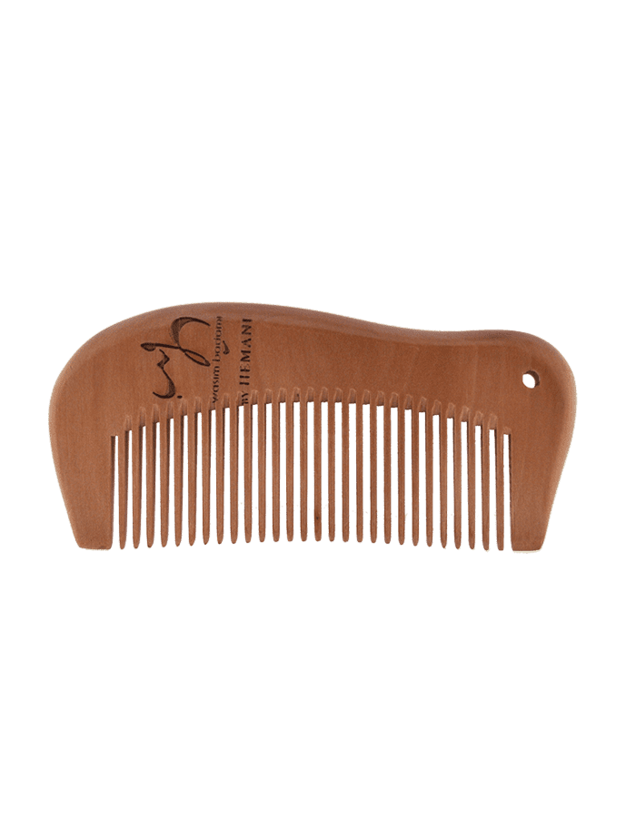 Hemani Oh Mah Wooden Hair Comb - Premium  from Hemani - Just Rs 430.00! Shop now at Cozmetica