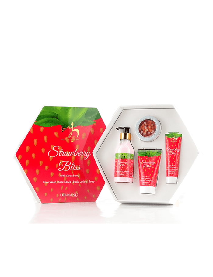 Hemani Strawberry Bliss Box - Premium  from Hemani - Just Rs 2725.00! Shop now at Cozmetica