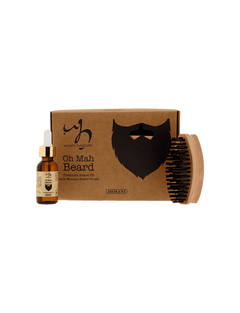 Hemani Premium Beard Oil With Wooden Beard Brush