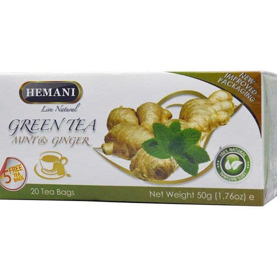 Hemani Green Tea Mint And Ginger - Premium  from Hemani - Just Rs 340.00! Shop now at Cozmetica