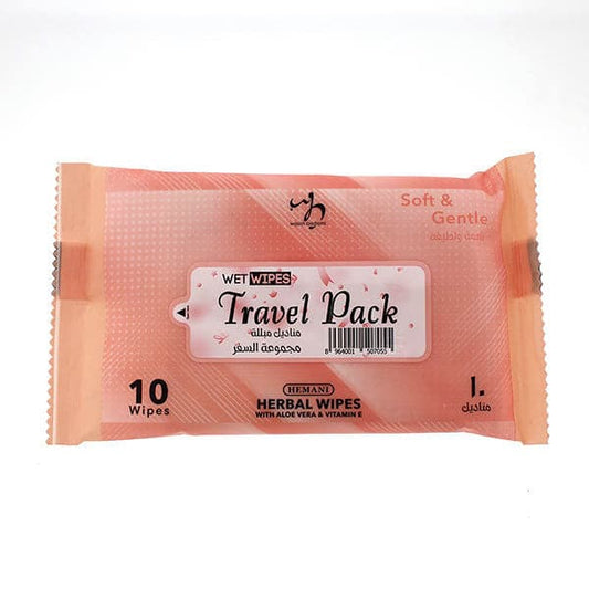 Hemani Travel Pack Wet Wipes - Premium  from Hemani - Just Rs 360.00! Shop now at Cozmetica