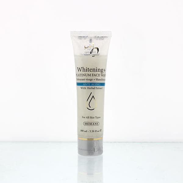 Hemani Whitening+ Platinum Face Wash - Premium  from Hemani - Just Rs 610.00! Shop now at Cozmetica