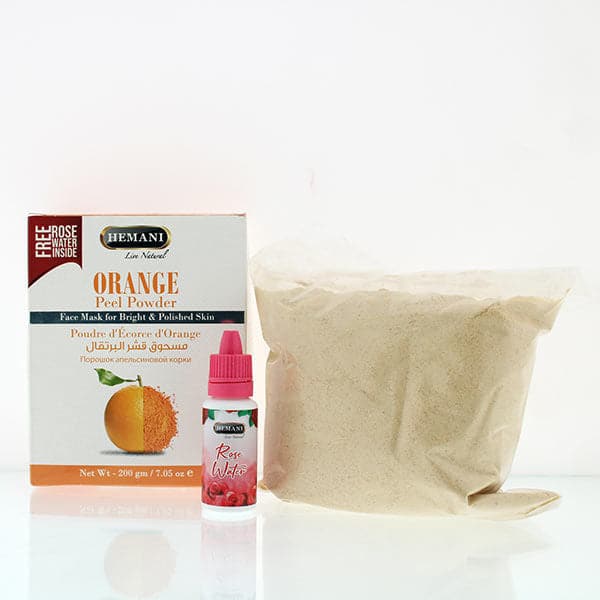 Hemani Orange Peel Powder - Premium Skin Care Masks & Peels from Hemani - Just Rs 700! Shop now at Cozmetica