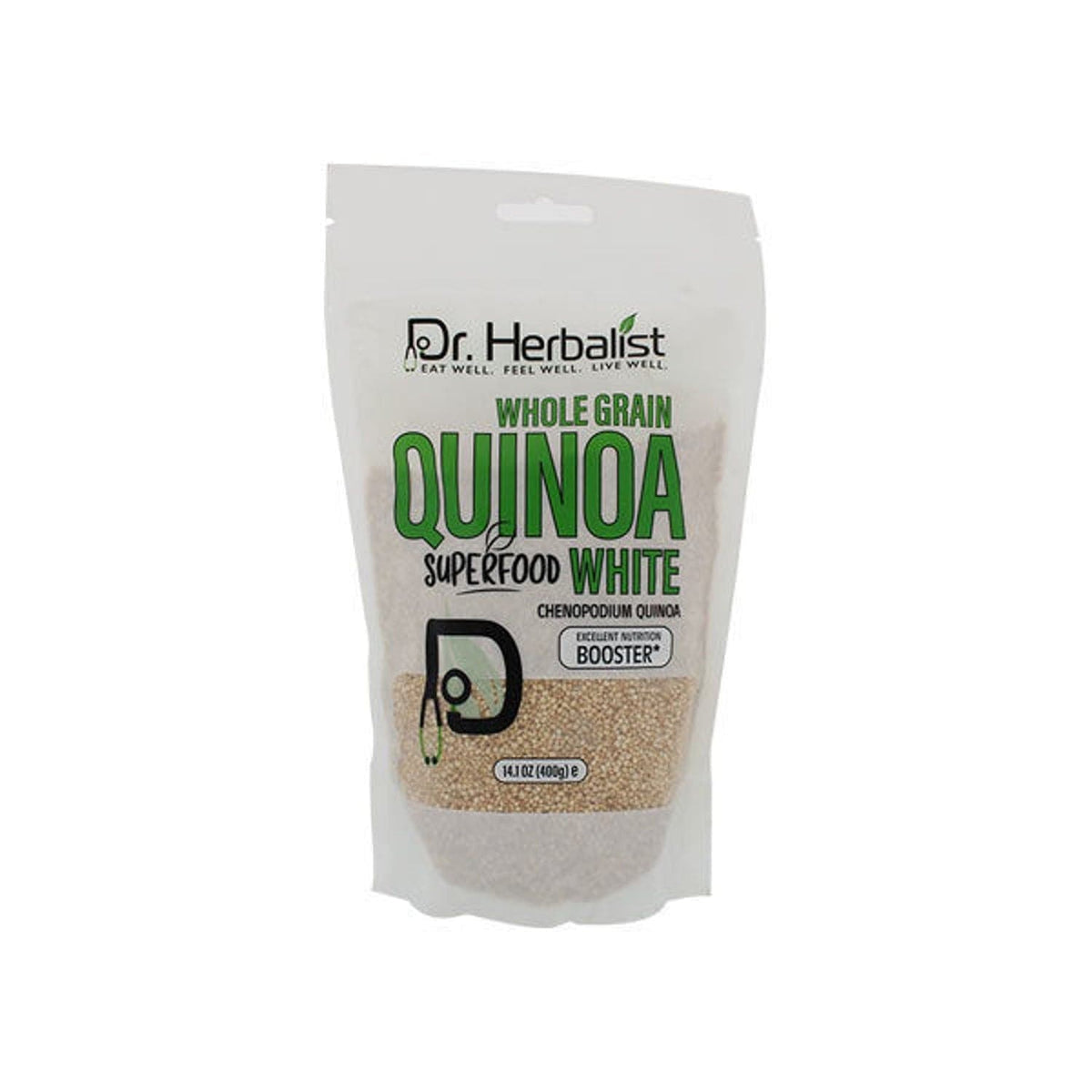 Dr. Herbalist Whole Grain Quinoa Superfood White 400Gm - Premium  from Hemani - Just Rs 925.00! Shop now at Cozmetica