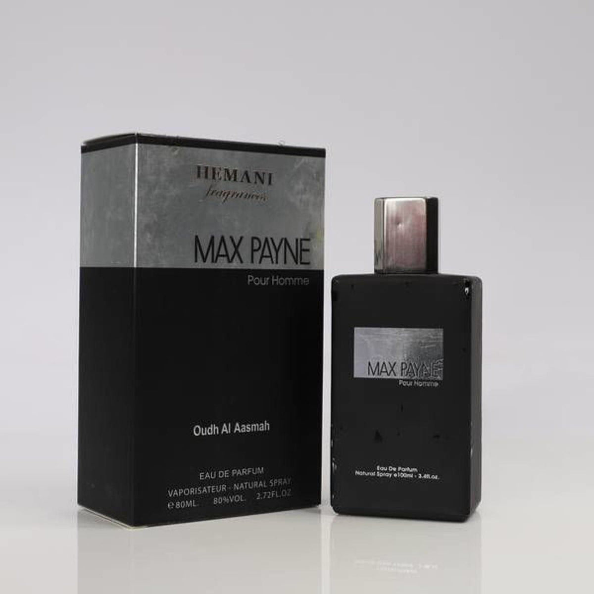 Hemani Max Payne Oudh Al Aasmah Perfume 80Ml - Premium  from Hemani - Just Rs 700.00! Shop now at Cozmetica