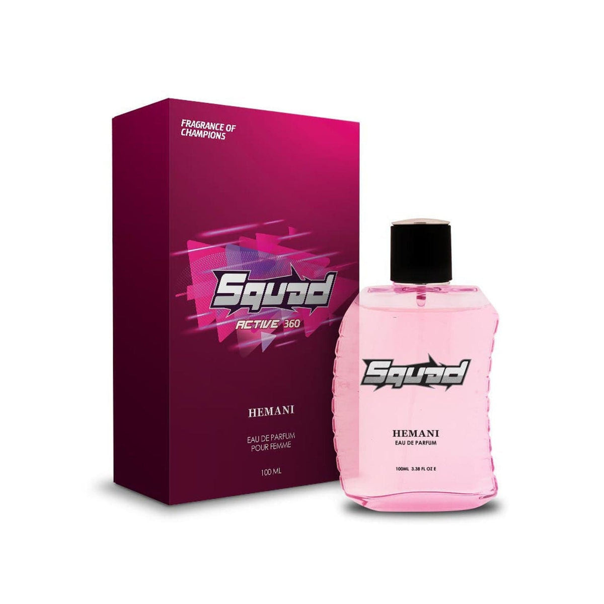 Hemani Squad Perfume Active 360 For Women - Premium  from Hemani - Just Rs 1225.00! Shop now at Cozmetica