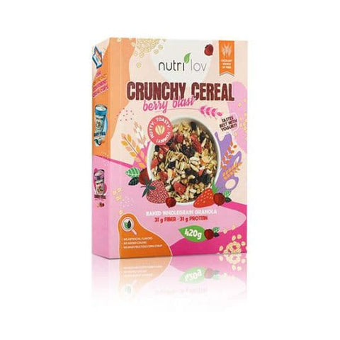 Hemani Nutrilov Crunchy Cereal Berry Blast 420G - Premium  from Hemani - Just Rs 1120.00! Shop now at Cozmetica