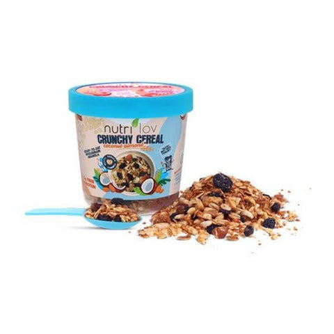 Hemani Nutrilov Crunchy Cereal Coconut Almond 70G - Premium  from Hemani - Just Rs 305.00! Shop now at Cozmetica
