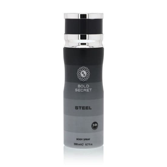 Hemani Bold Secret Body Spray - Steel - Premium Deodorant from Hemani - Just Rs 315! Shop now at Cozmetica