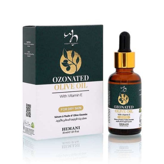 Hemani Ozonated Olive Oil With Vitamin E 30Ml - Premium Natural Oil from Hemani - Just Rs 1435! Shop now at Cozmetica