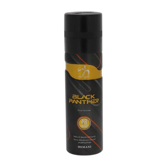 Hemani Black Panther Deodorant Body Spray - Premium  from Hemani - Just Rs 500.00! Shop now at Cozmetica
