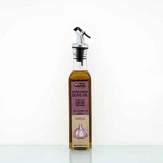 Hemani Extra Virgin Olive Oil Garlic 250Ml - Premium Natural Oil from Hemani - Just Rs 1155! Shop now at Cozmetica