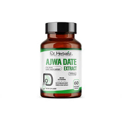 Dr. Herbalist Ajwa Date 350Mg Dietary Supplement - Premium  from Hemani - Just Rs 1325.00! Shop now at Cozmetica