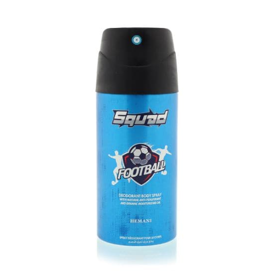 Hemani Squad Deodorant Spray - Football - Premium  from Hemani - Just Rs 350.00! Shop now at Cozmetica