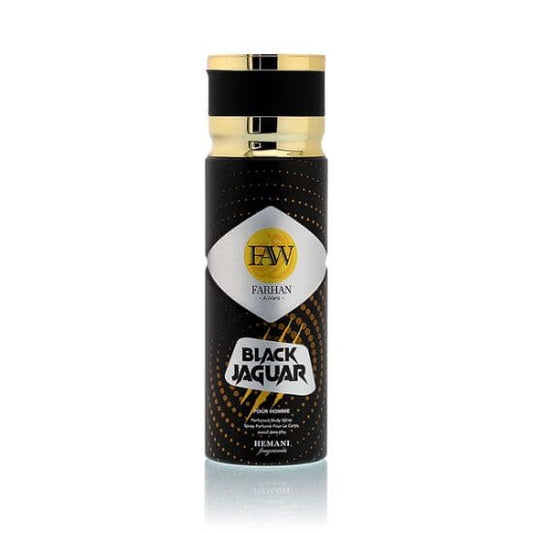 Hemani Black Jaguar Body Spray For Men By Faw - Premium  from Hemani - Just Rs 485.00! Shop now at Cozmetica