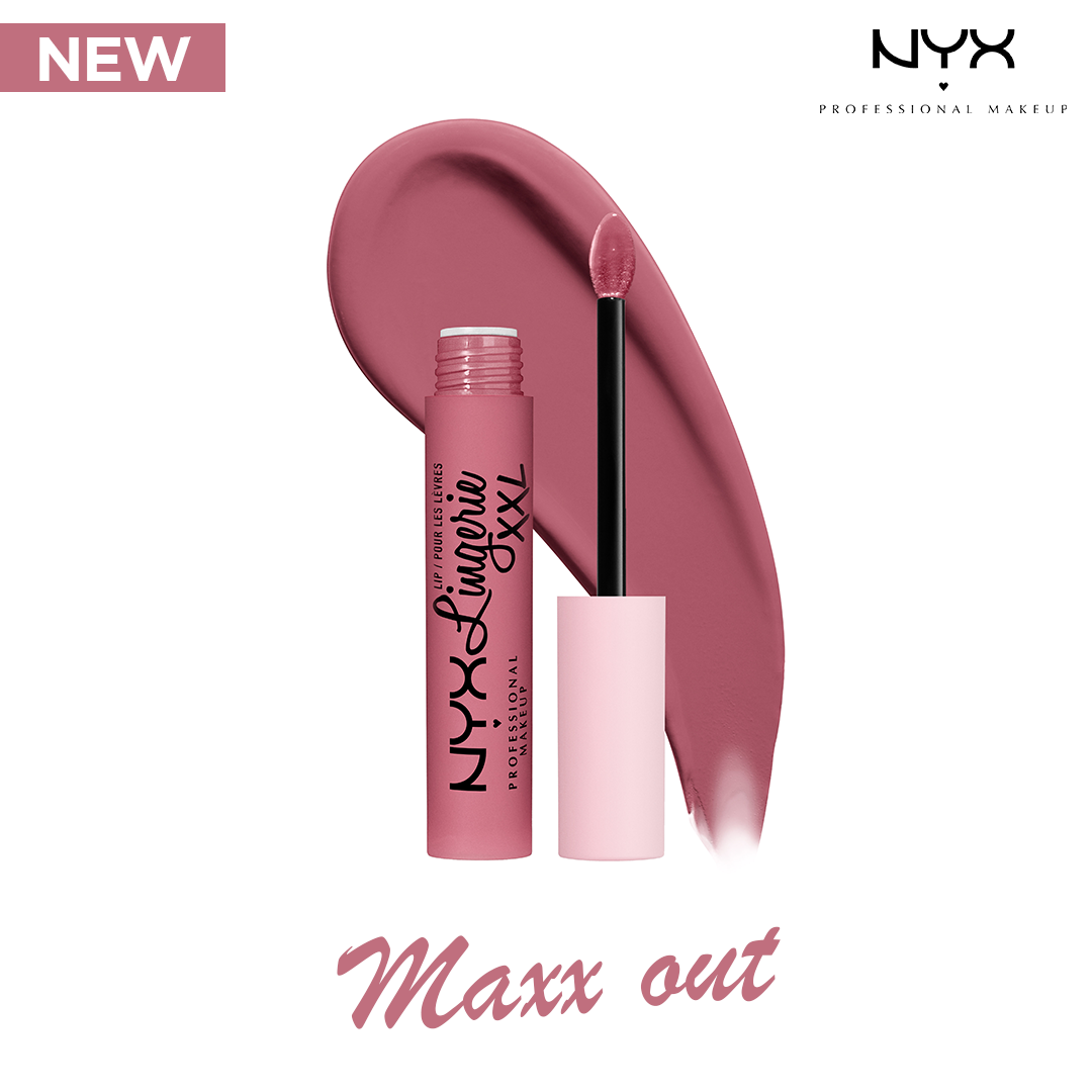 NYX Lip Lingerie XXL Matte Liquid Lipstick For Dark Skin + SWATCHES +  REVIEW 