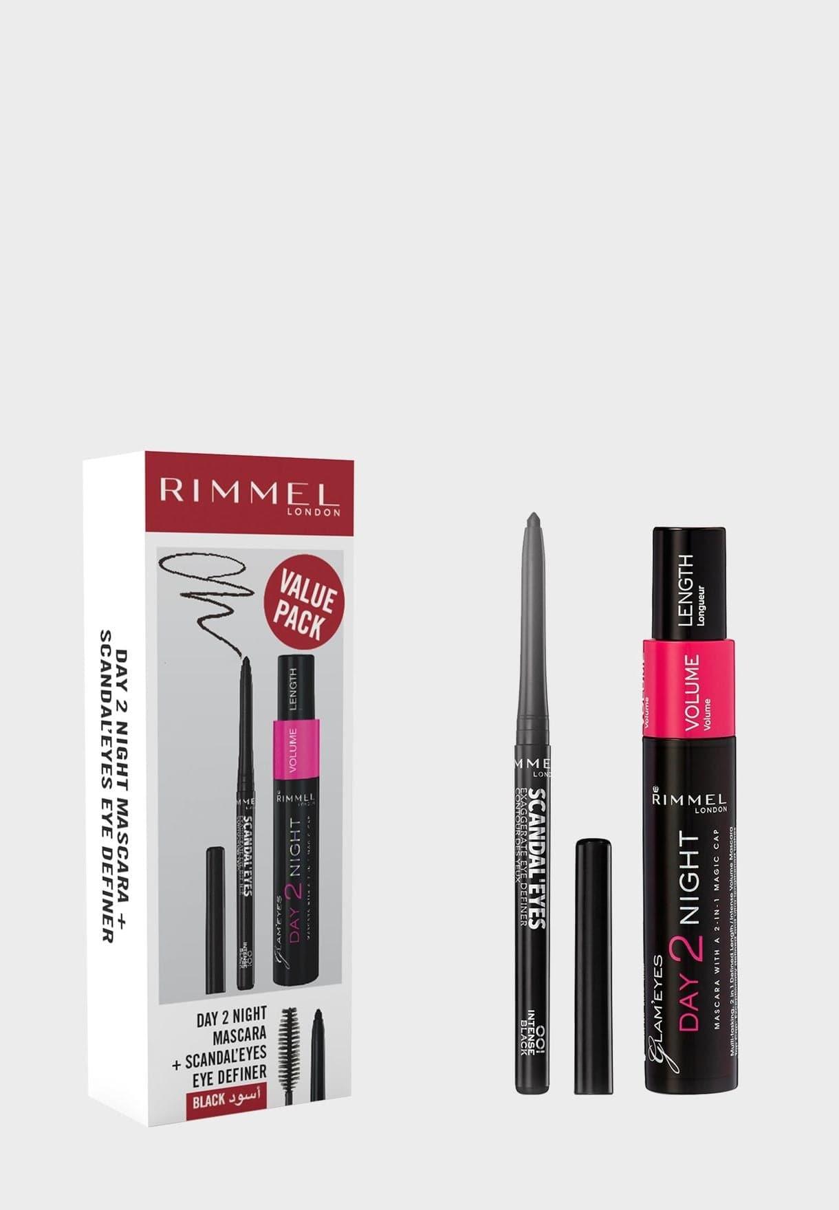 Rimmel Day to Night Mascara + Scandal Eyes Eye Definer