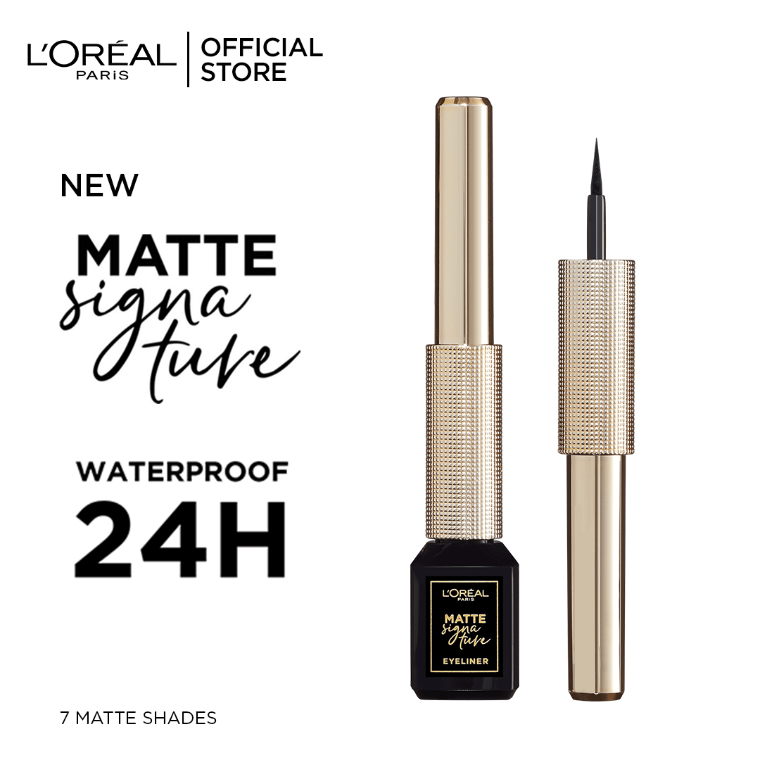 Loreal Liner Signature Liquid Eyeliner - 1 Ink - Premium Health & Beauty from Loreal Makeup - Just Rs 2464! Shop now at Cozmetica