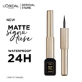 Loreal Liner Signature Liquid Eyeliner - 1 Ink - Premium Health & Beauty from Loreal Makeup - Just Rs 2464! Shop now at Cozmetica