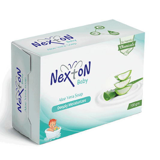 Nexton Baby Soap Aloe Vera - Premium Cleanser from Nexton - Just Rs 225! Shop now at Cozmetica