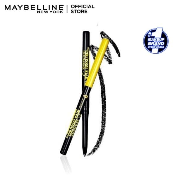 Maybelline New York Colossal Kajal With Argan Oil 12Hr - Premium Eyeliner from Maybelline - Just Rs 712! Shop now at Cozmetica