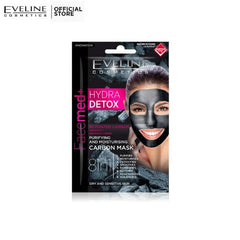 Eveline Facemed+ Carbon Mask 2*5ml Hydra Detox - Premium Health & Beauty from Eveline - Just Rs 325.00! Shop now at Cozmetica
