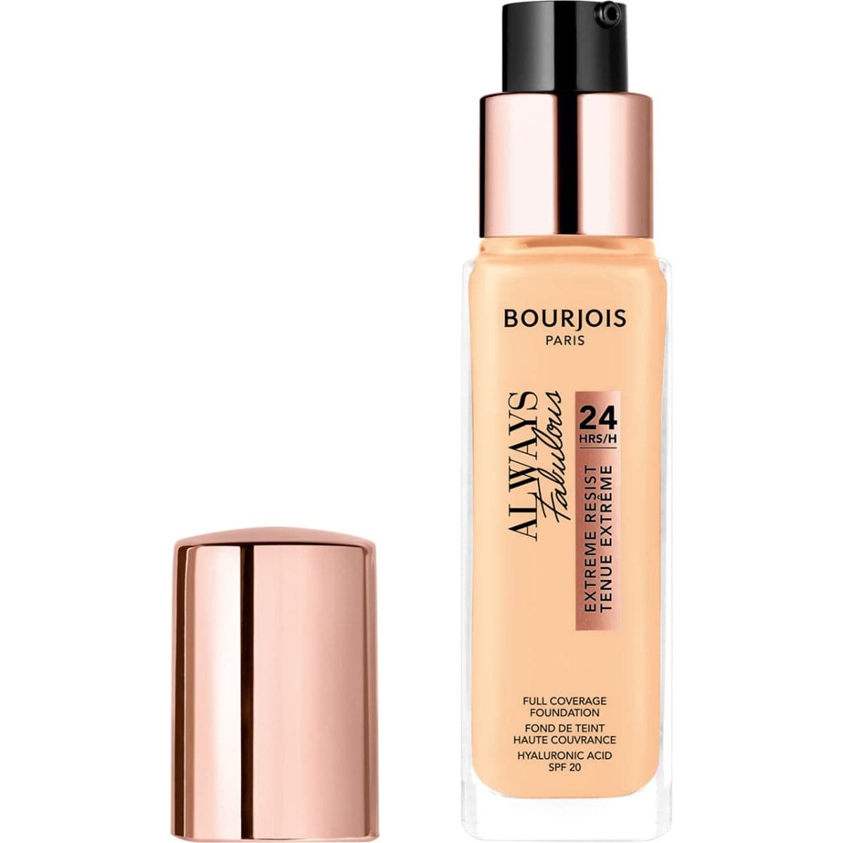 Bourjois Always Fabulous Liquid Foundation- 120 - Light Ivory