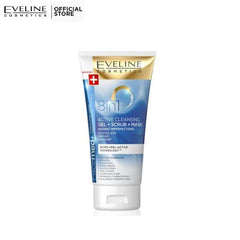 Eveline Facemed+ Cleansing Gel + Scrub + Mask 150ml - Premium Health & Beauty from Eveline - Just Rs 1315.00! Shop now at Cozmetica