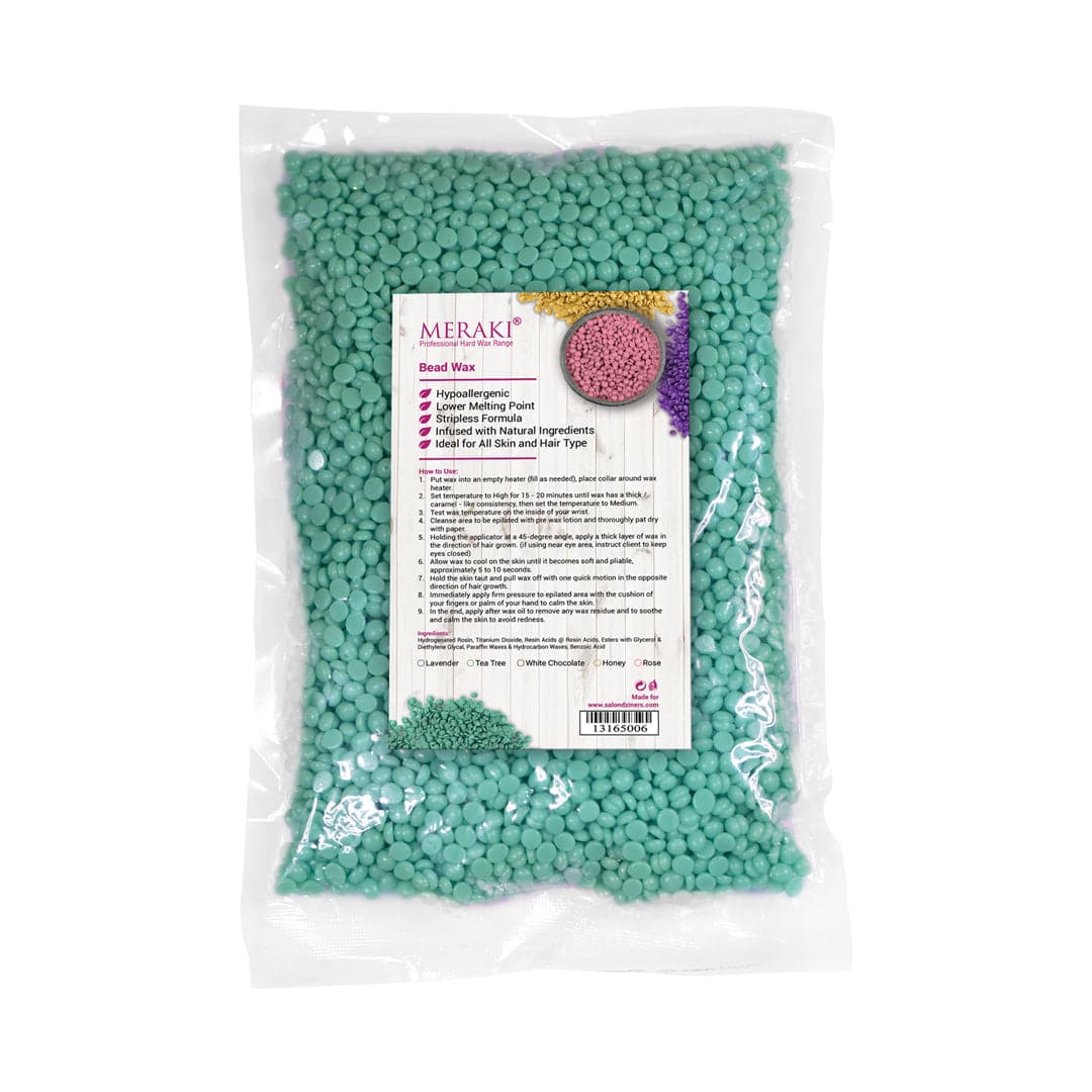 Meraki Beads Stripless Hair Removal Wax Tea Tree 500G - Premium  from Salon Designers - Just Rs 1590! Shop now at Cozmetica