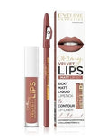 Eveline Oh My Lips Liquid Matt Lipstick & Lip Liner - 12