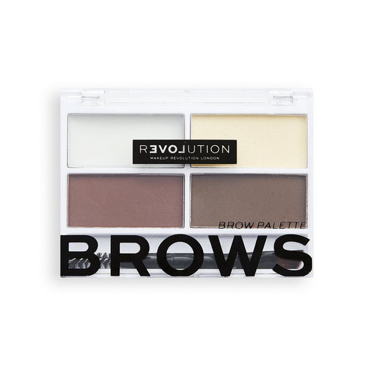 Revolution Relove Colour Cult Brow Palette Dark