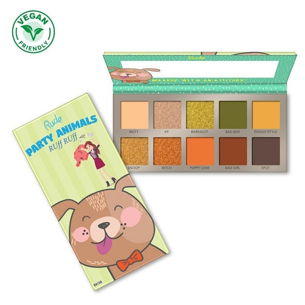 Rude Party Animal 10 Eyshadow Shades