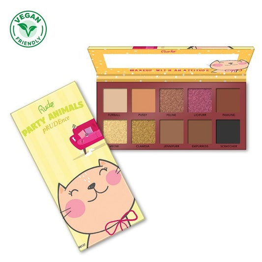 Rude Party Animal 10 Eyshadow Shades