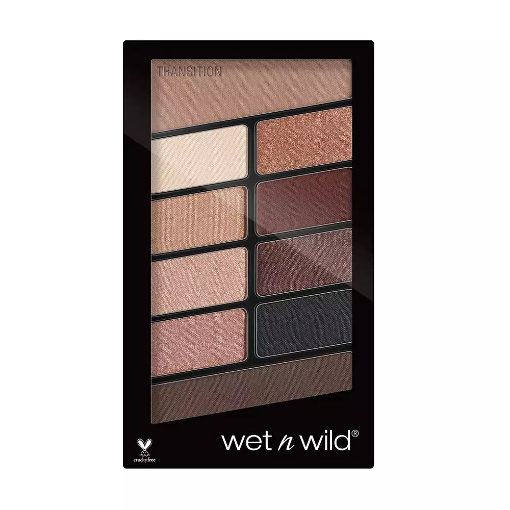 Wet n Wild 10 Color Eyeshadow Palette-Nude Awakening