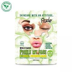 Rude Pickle My Face Hydrogel Cucumber Single Mask