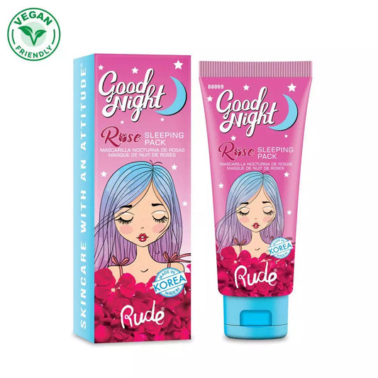 Rude Good Night Rose Sleeping Pack