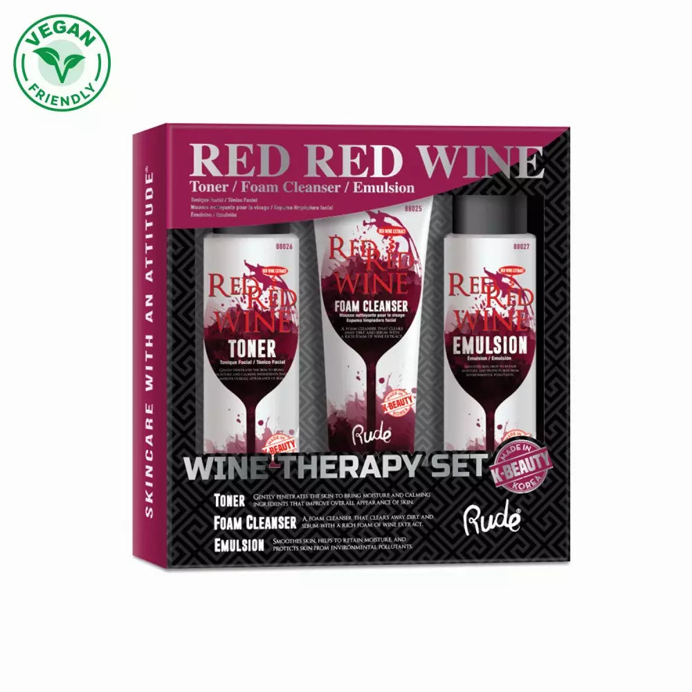 Rude Red Red Wine - Wine Therapy Set