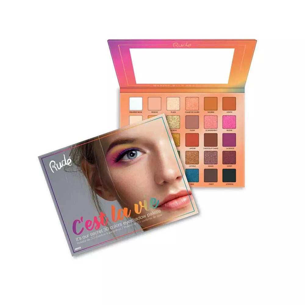 Rude C'est La Vie - 30 Eyeshadow Palette