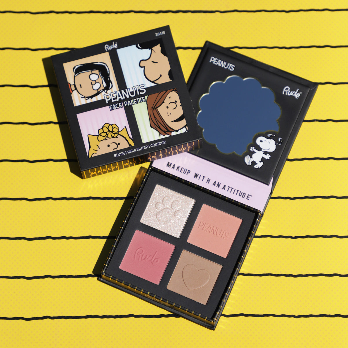 Rude Peanuts Face Palette