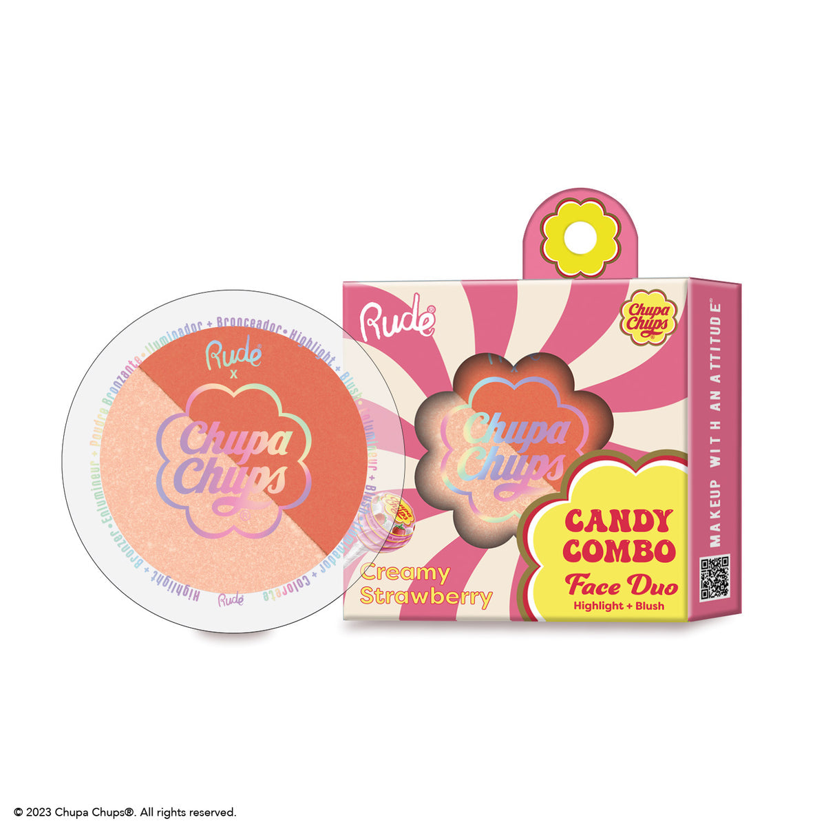 Rude Chupa Chups Candy Combo Face Duo