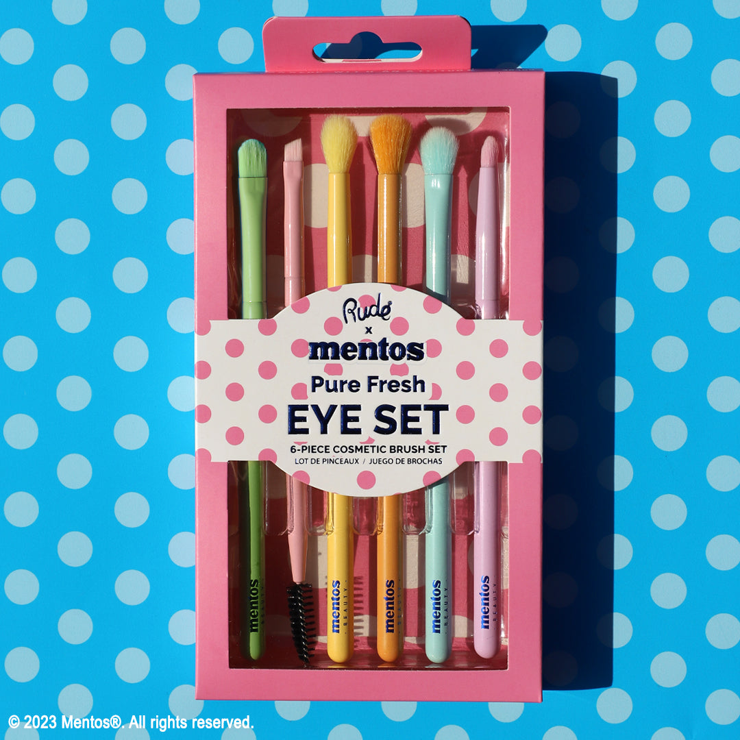 Rude Mentos Eye Brush Set