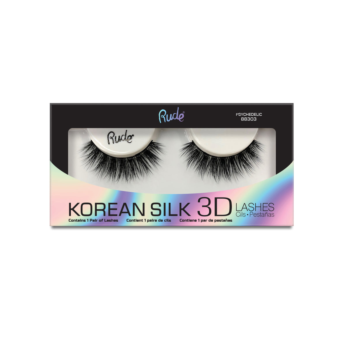 Rude Lush - Korean Silk 3D Lashes