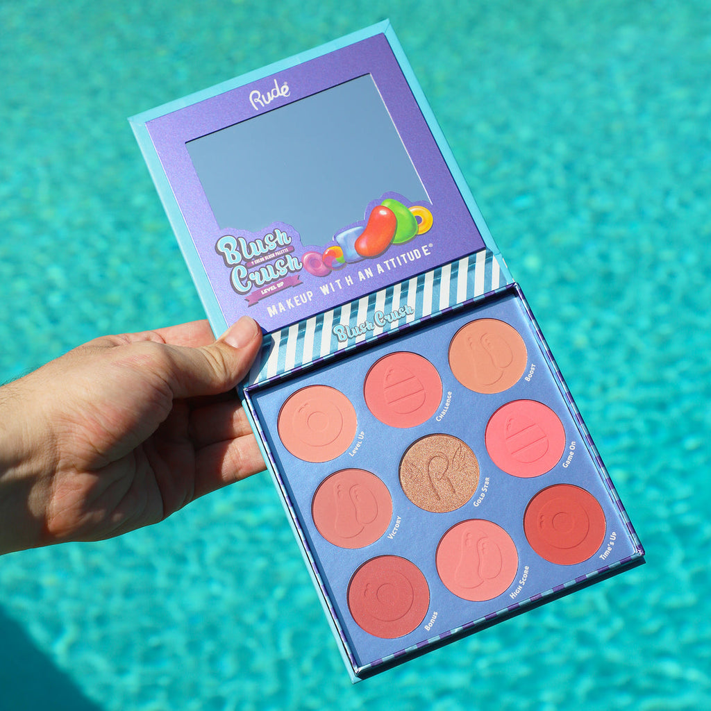 Rude Blush Crush 9 Color Blush Palette